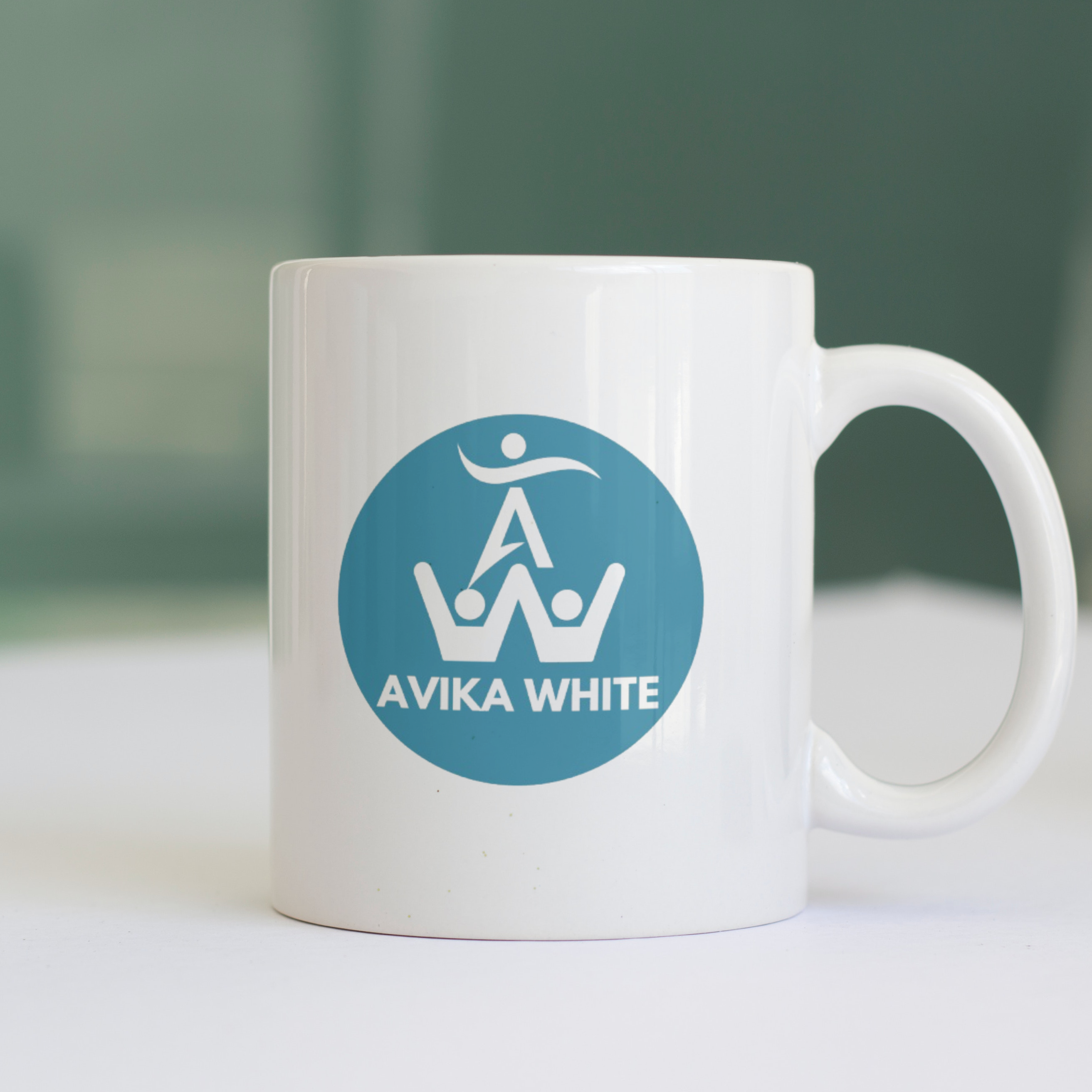 Avika White Hope Mug