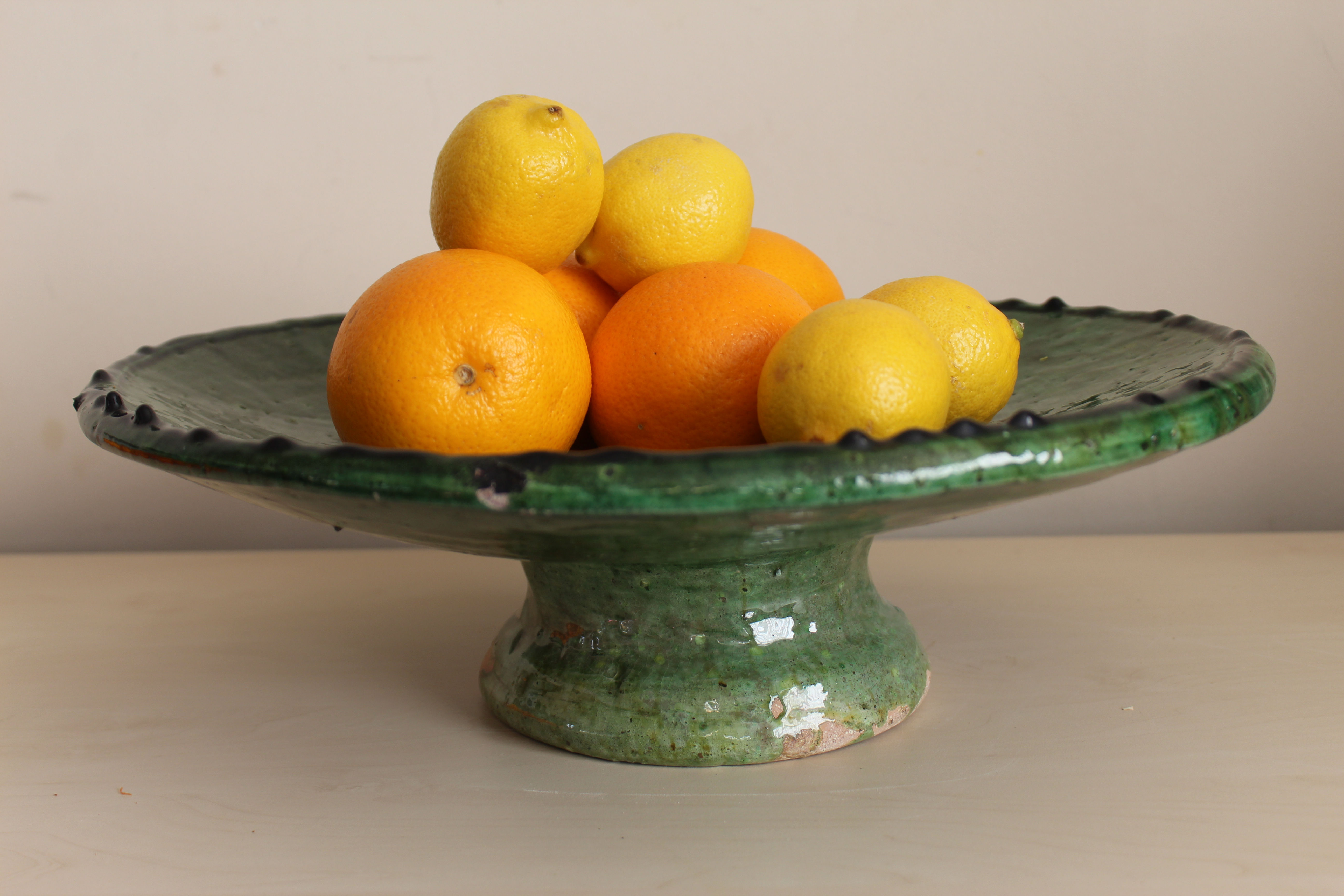 TAMEGROUTE plate green