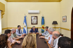 Visita del COM.IT.ES a Chascomús