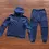 Miniatura: Conjunto tech fleece azul