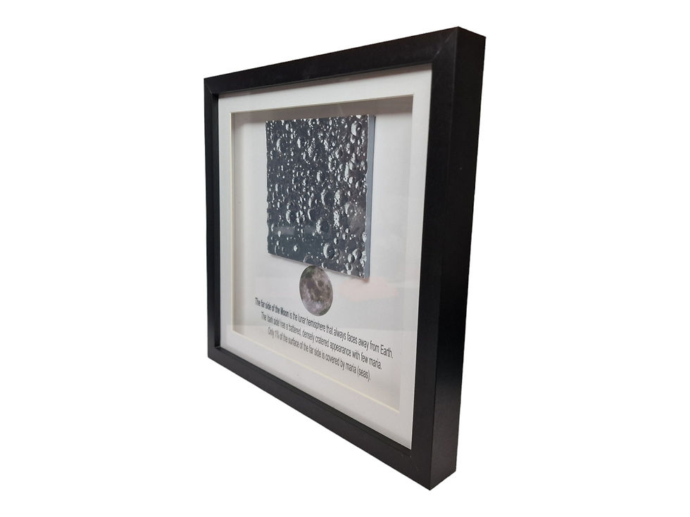 Thumbnail: Lunar Odyssey – 3D Printed Moon Surface Wall Art