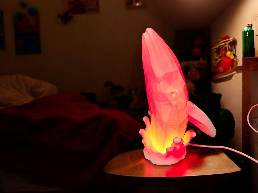 Thumbnail: Custom 3D Printed Night Light – Low-Poly Animal Edition