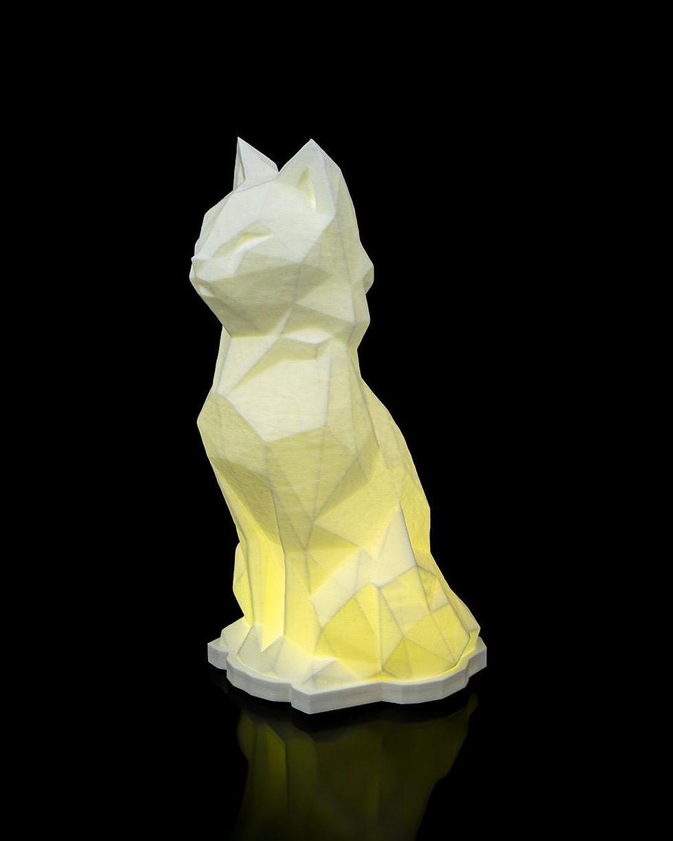 Thumbnail: Custom 3D Printed Night Light – Low-Poly Animal Edition