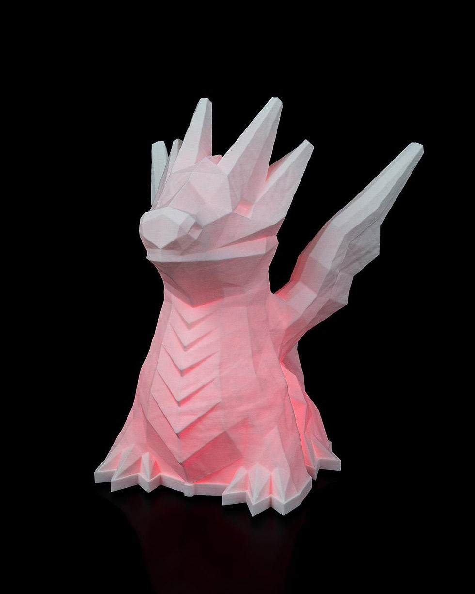 Thumbnail: Custom 3D Printed Night Light – Low-Poly Animal Edition