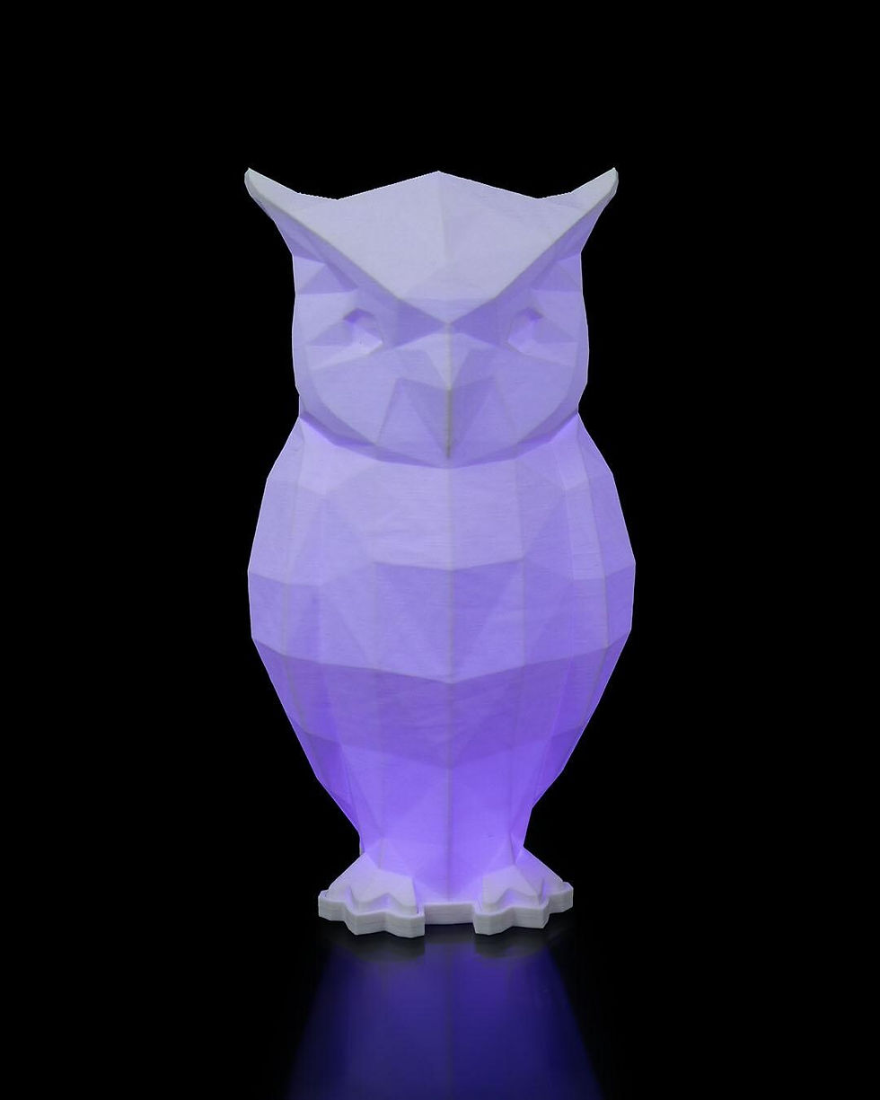 Thumbnail: Custom 3D Printed Night Light – Low-Poly Animal Edition