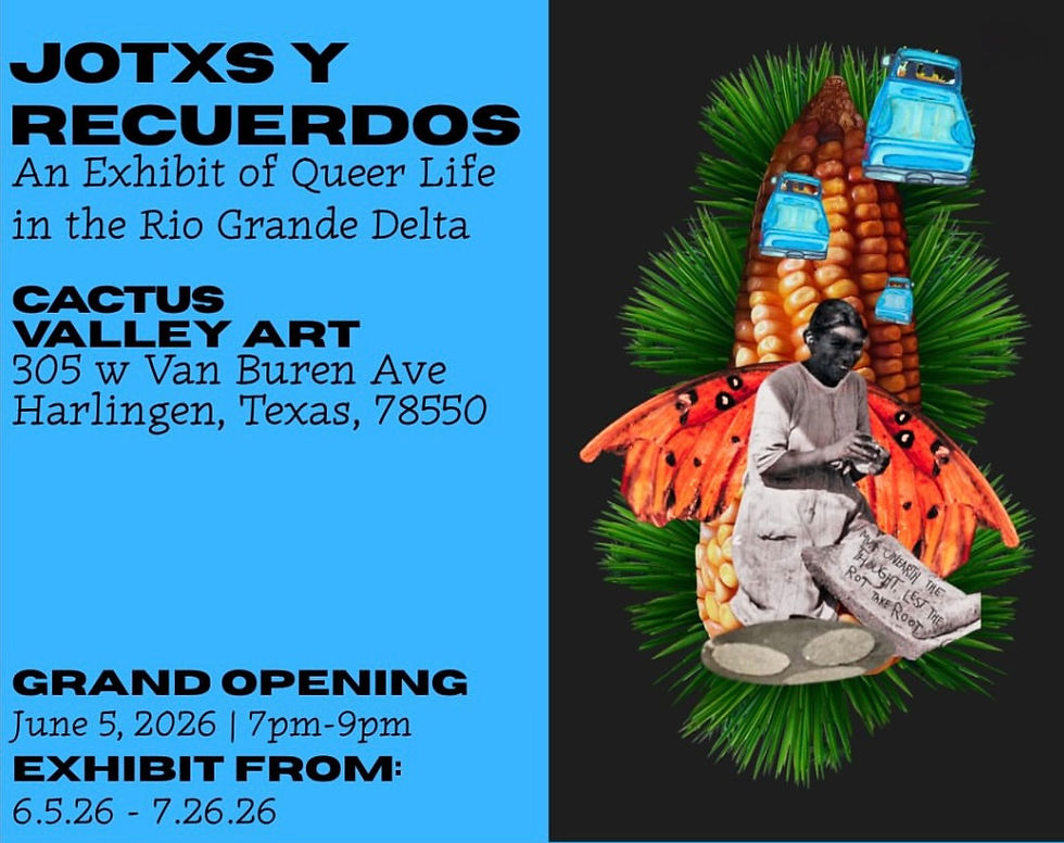 Jotxs y Recuerdos: An Exhibit of Queer Life in the Rio Grande Delta