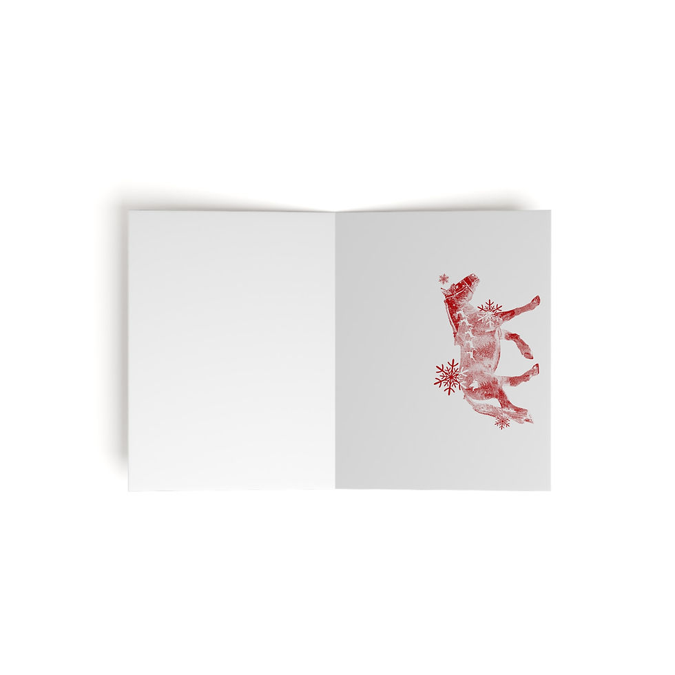 Miniatura: Snowflake Brabant Holiday Greeting Cards Set