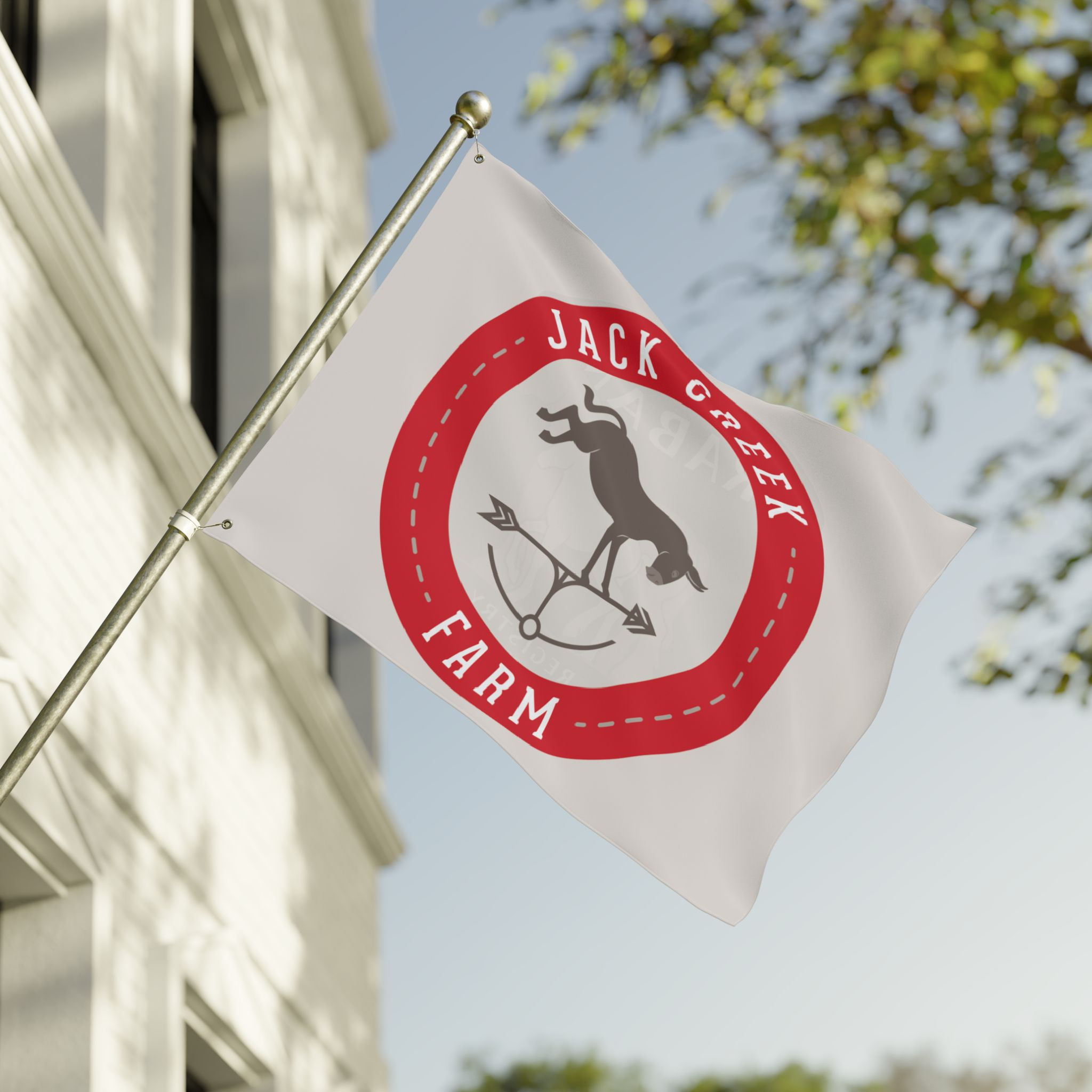 JCF Double-Sided Flag