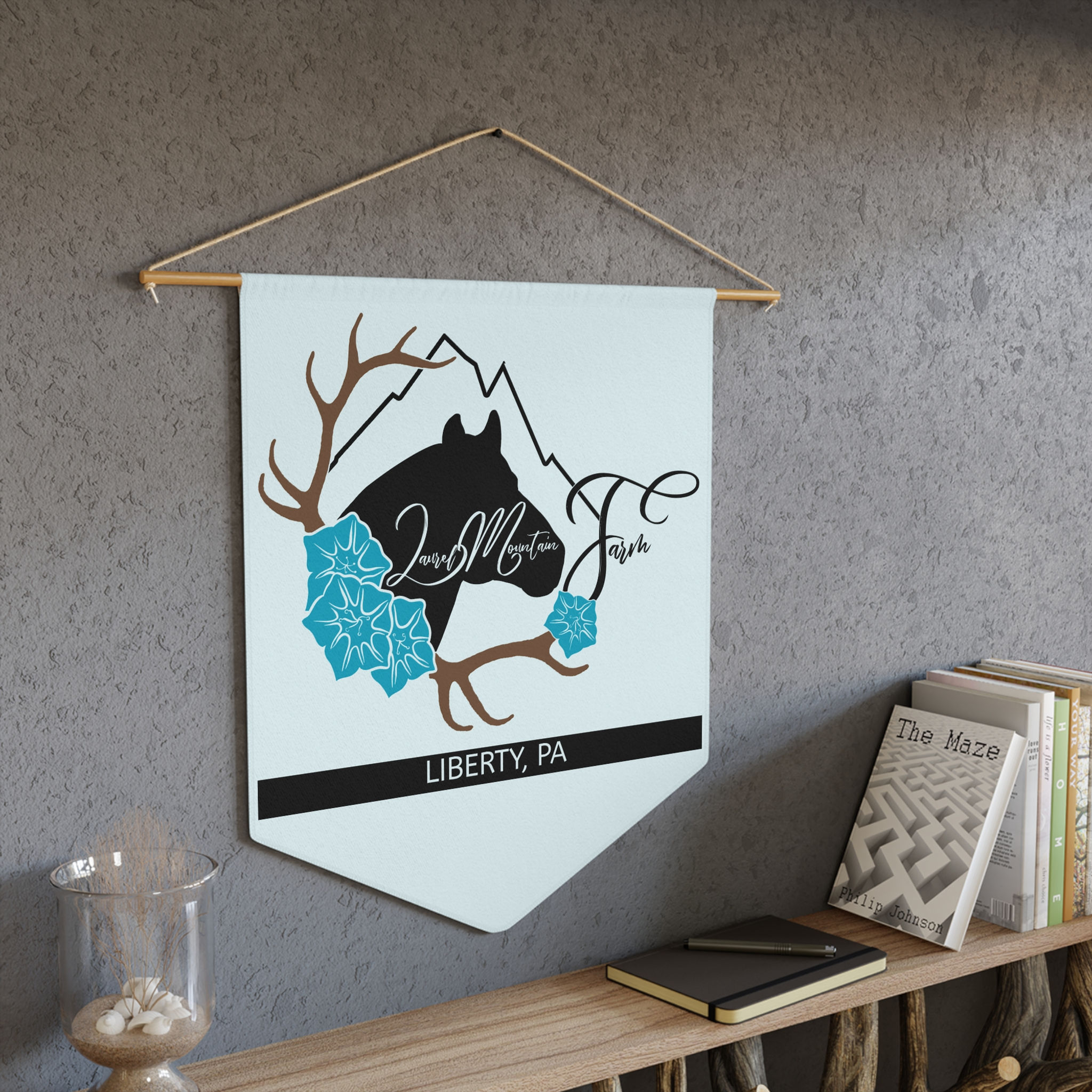 LMF Brabant Horse Pennant Banner 