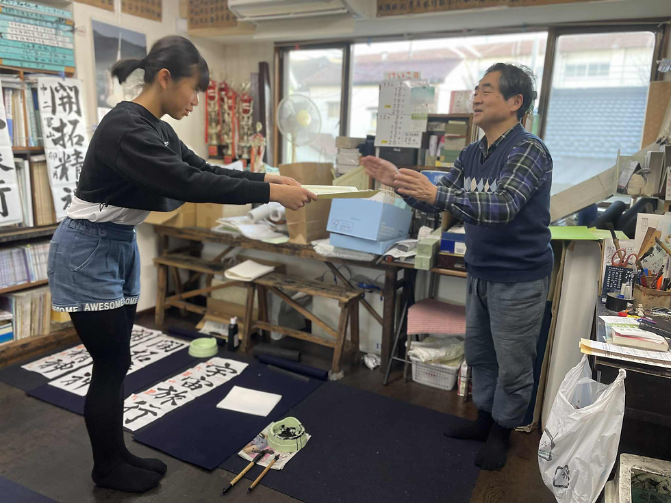 中学2年生、部活動との両立、大変な中見事初受賞!すごいです!