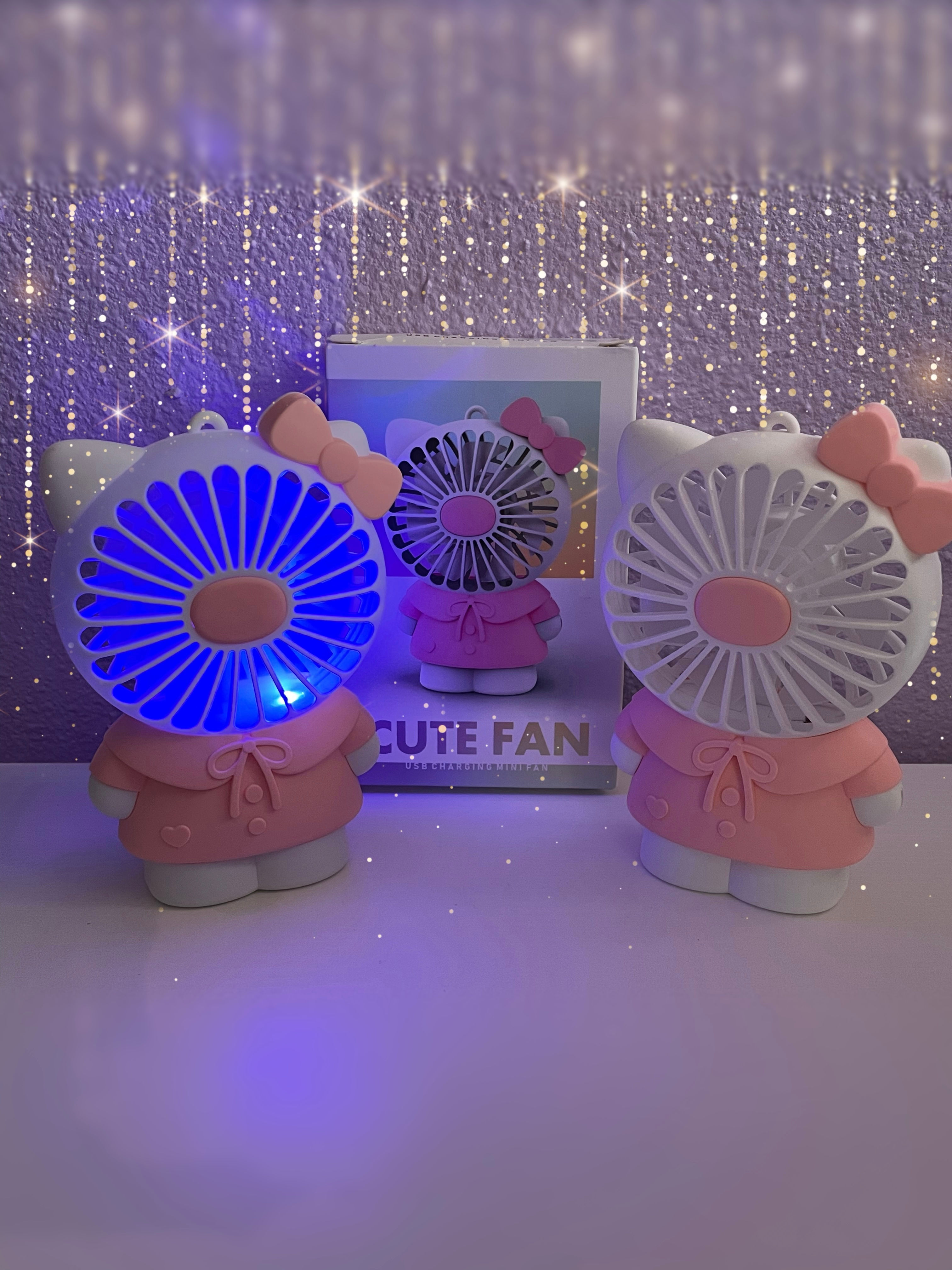 Hello Kitty light up fans