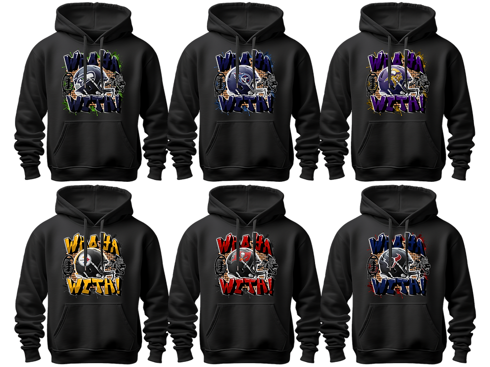 Thumbnail: Who Ya With NFL Hoodies (32 Teams)