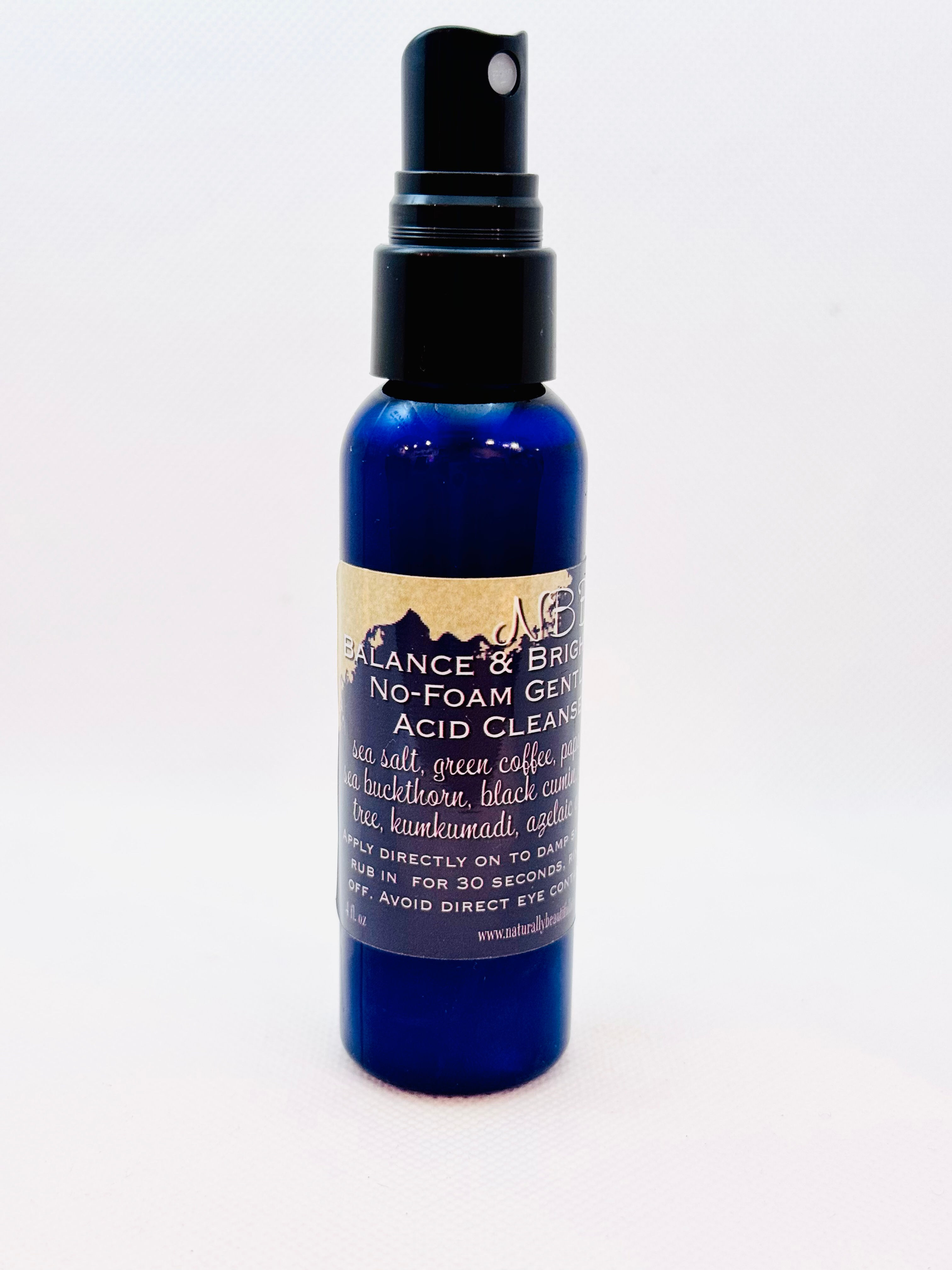 Sample of Balance and Bright No Foam Acid Cleanser