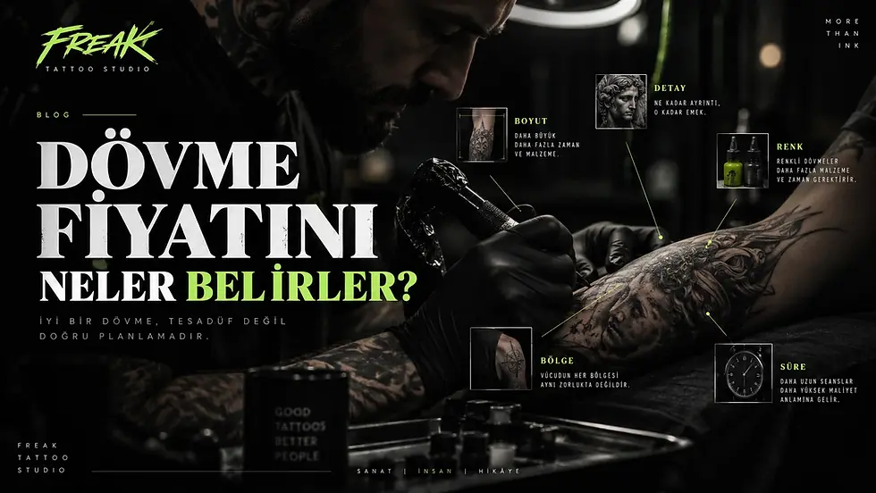dövme fiyatları