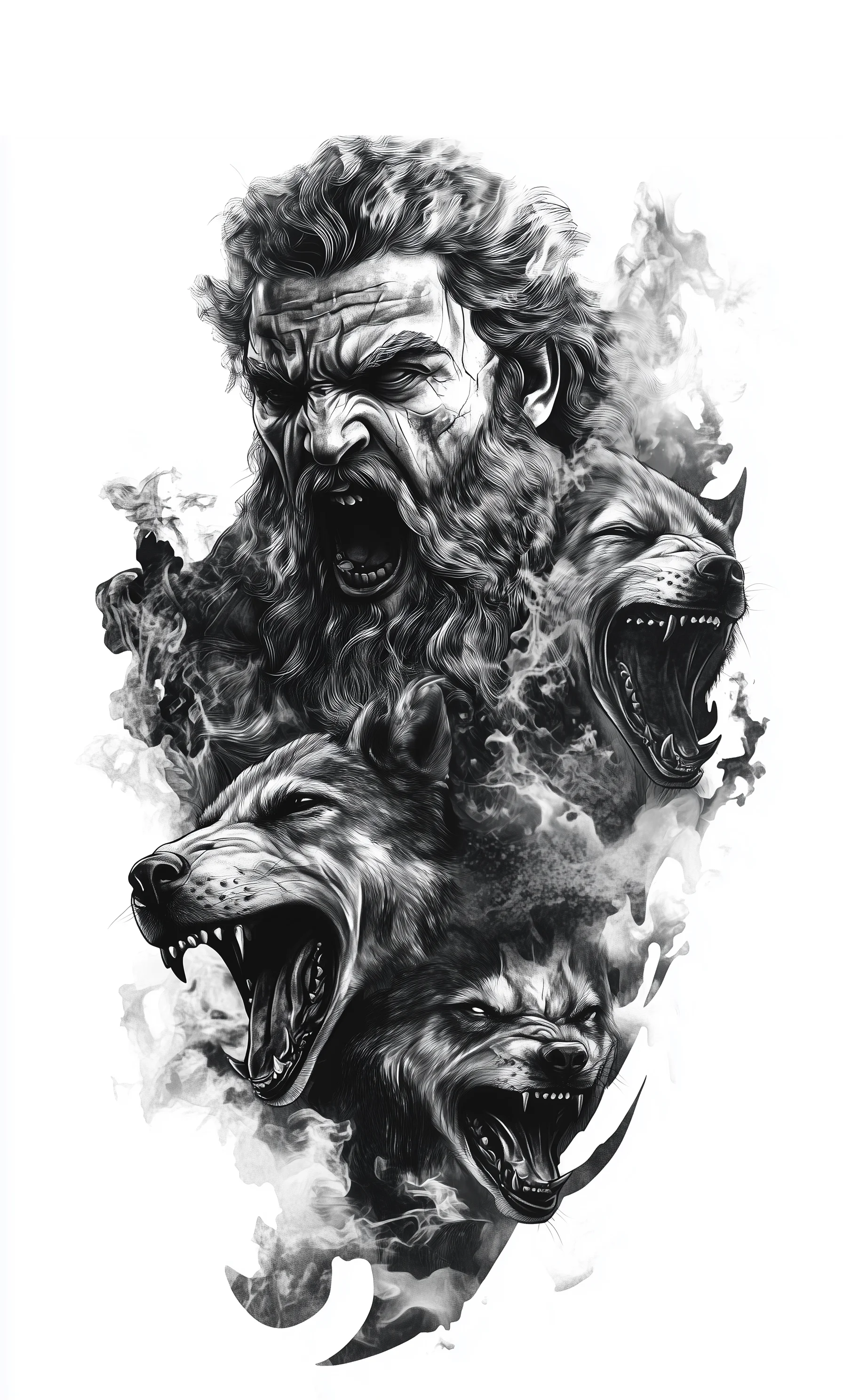 God hades Tattoo Design