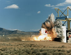 Movie Set Explosion