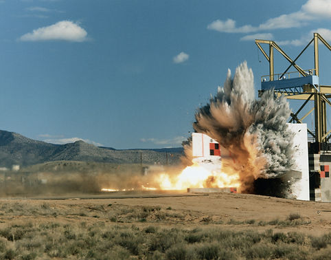 Movie Set Explosion