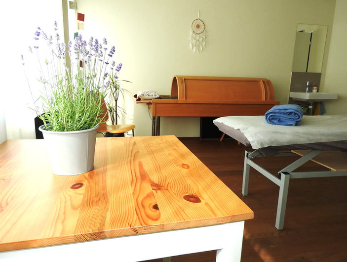 Raum der Gemeinschaftspraxis im-focus im Buchenhof in Sursee