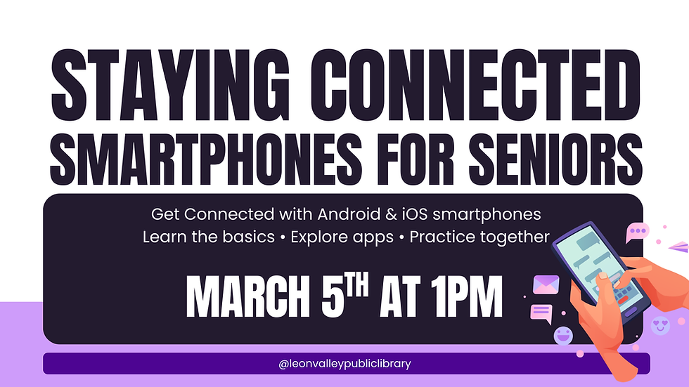 Staying Connected: Smartphones for Seniors