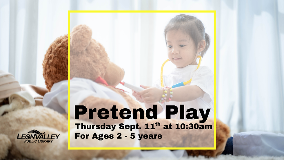 Pretend Play: Open Play