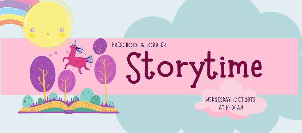 Preschool & Toddler Storytime