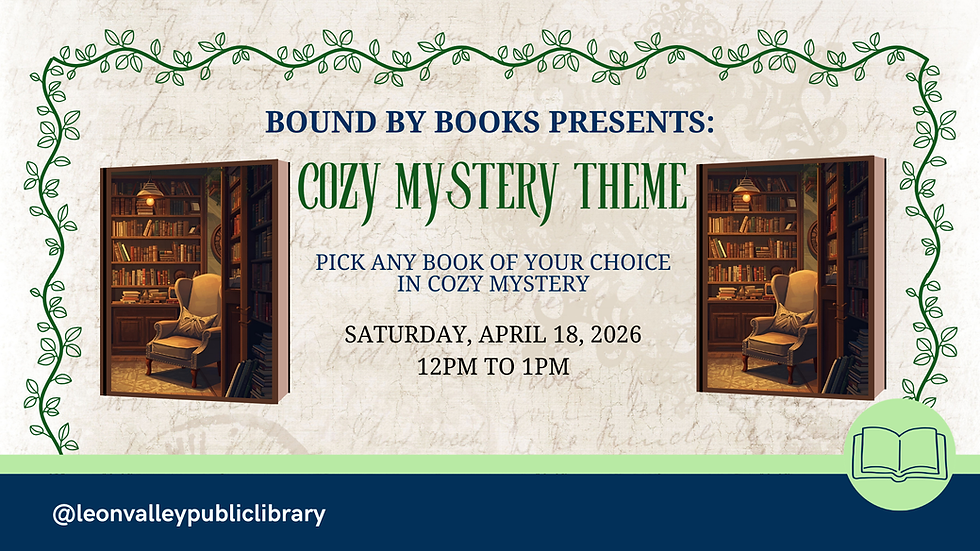 Bound by Books Cozy Mystery