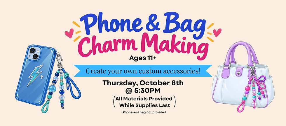 Phone & Bag Charm Making