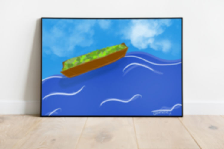 Surviving the Hurricane 11x14 Print