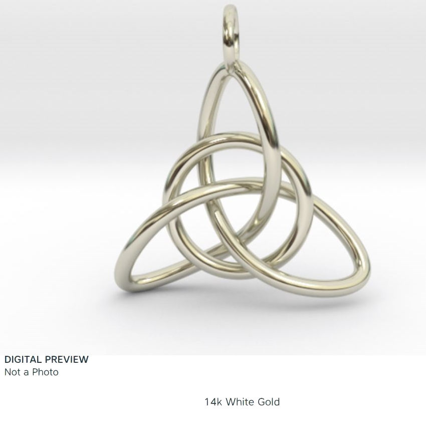 Thumbnail: Celtic Knot - Precious Metals