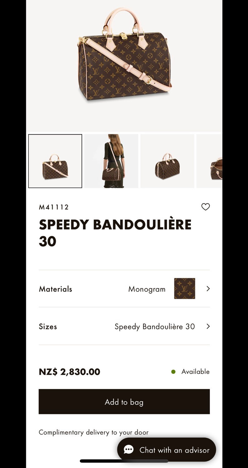 Thumbnail: Louis Vuitton Speedy 30 Bandouliere 