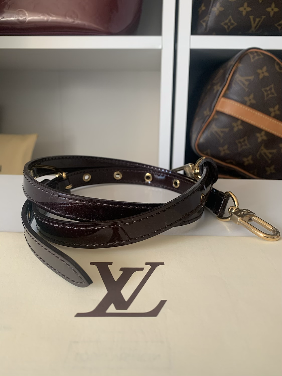 Thumbnail: Louis Vuitton Vernis Shoulder Strap