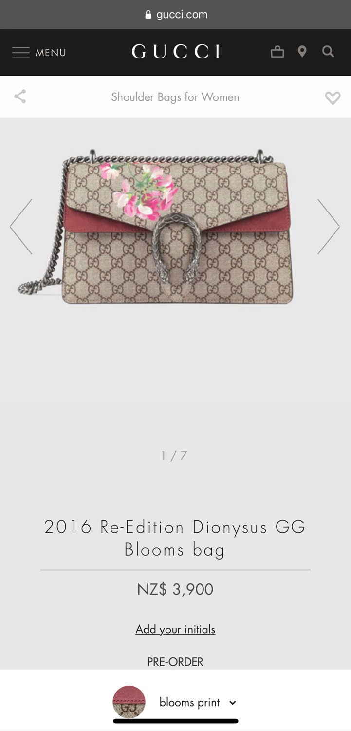 Thumbnail: Gucci Dionysus GG Blooms