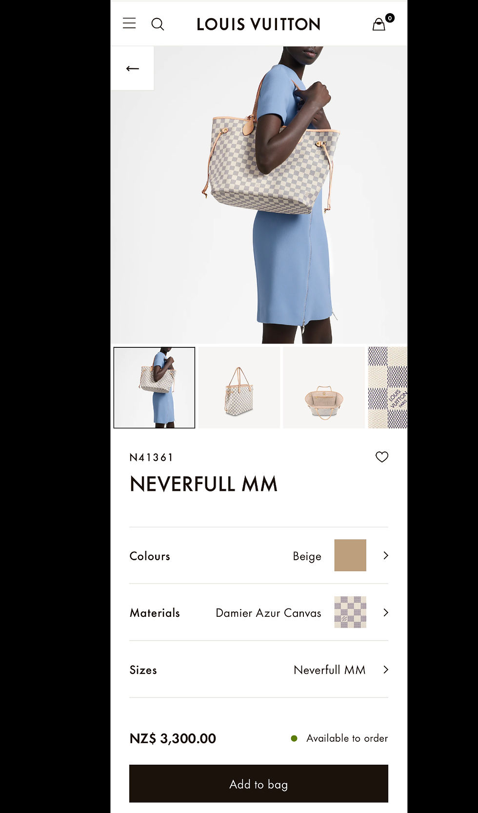 Thumbnail: Louis Vuitton Neverfull MM