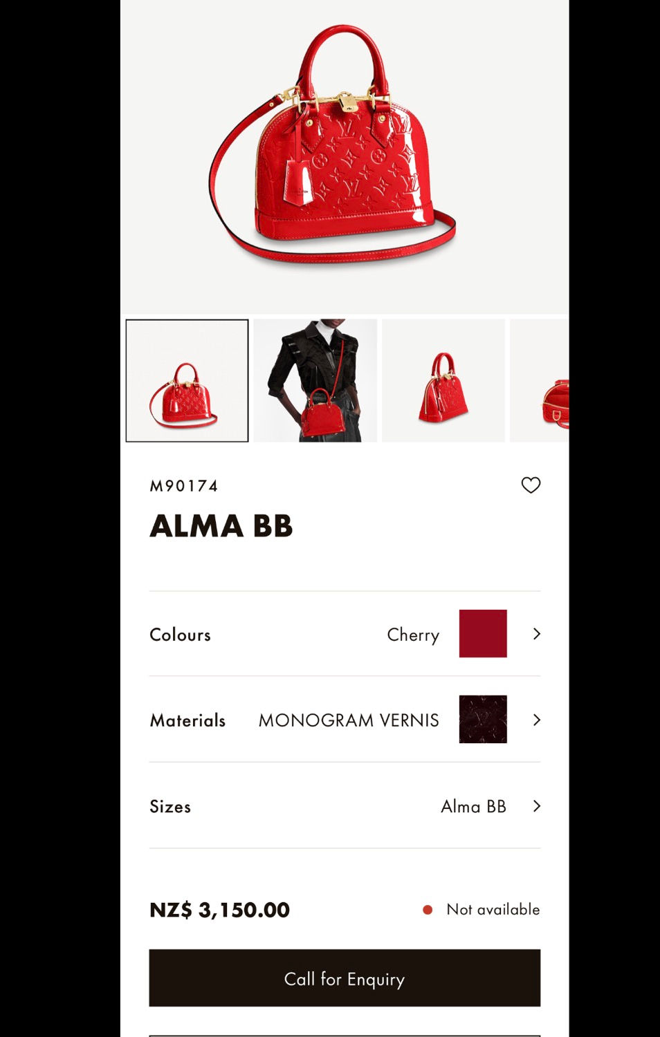 Thumbnail: Louis Vuitton Alma BB