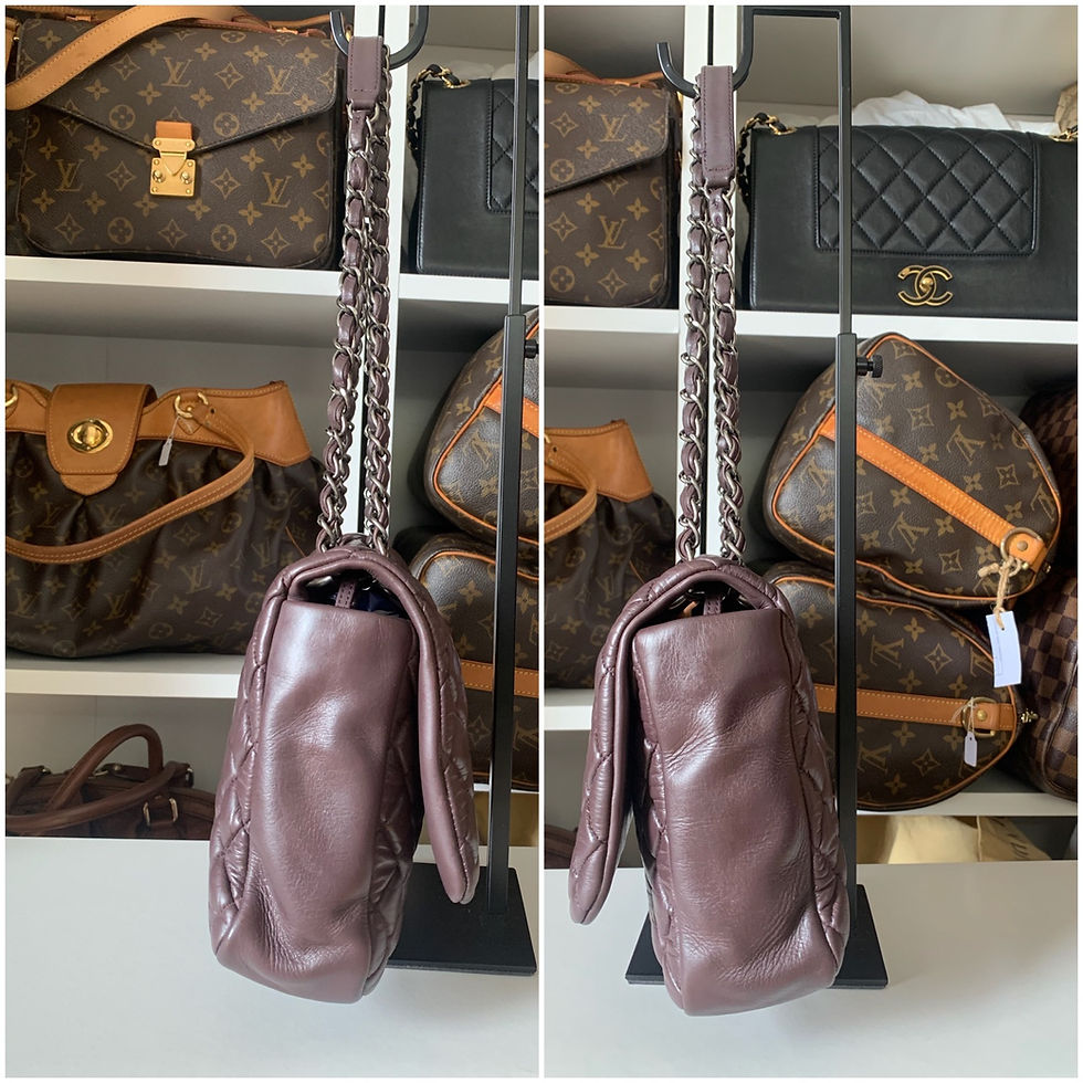 Thumbnail: Chanel Quilted Iridescent Bubble Flap Bag Medium