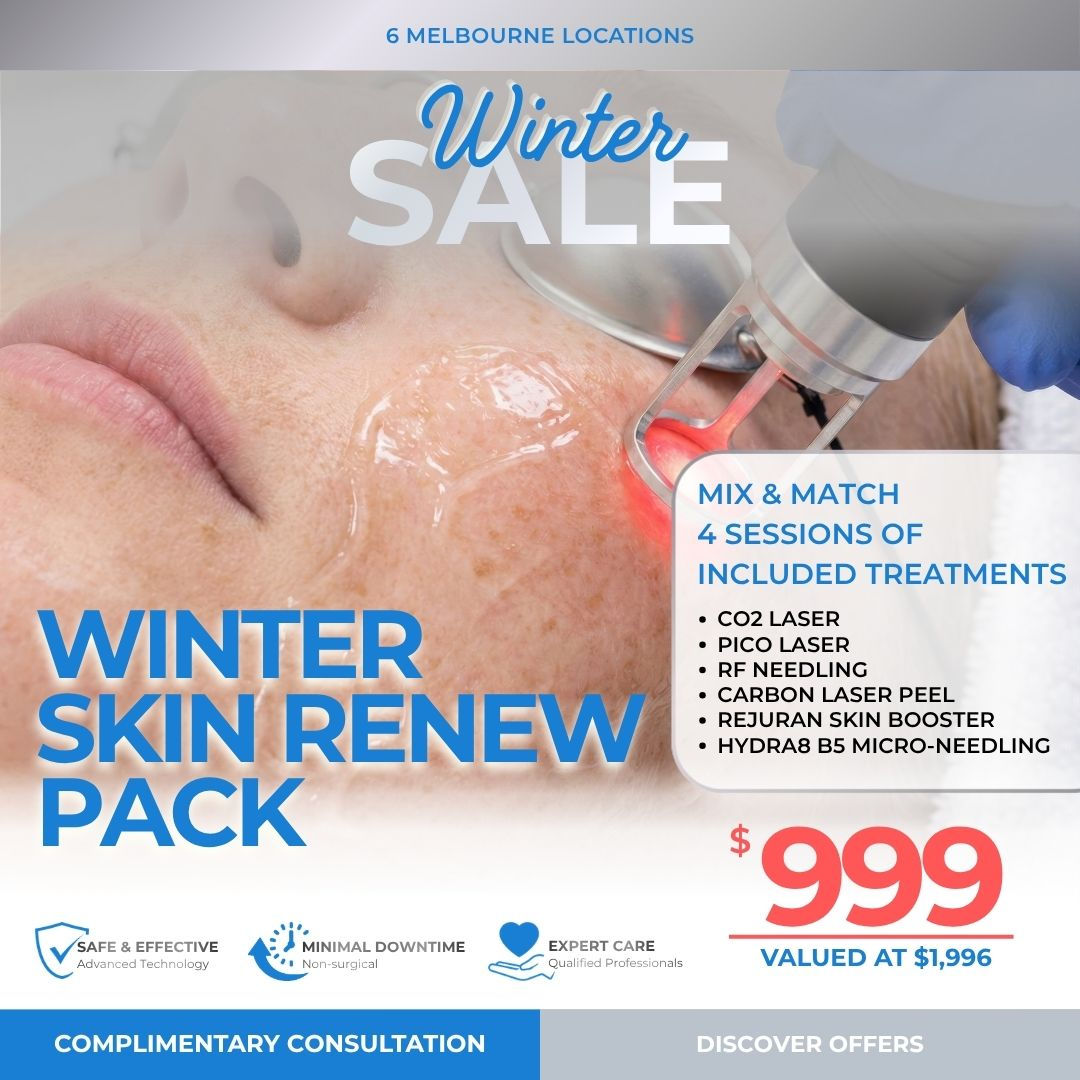 Winter Skin Renew Pack (4 Sessions Free Choice)