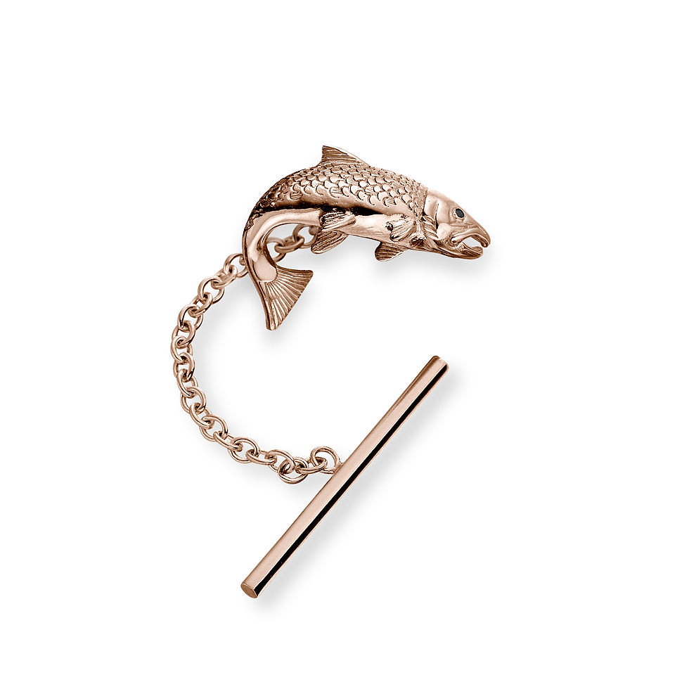 Thumbnail: Salmon Tie Pin