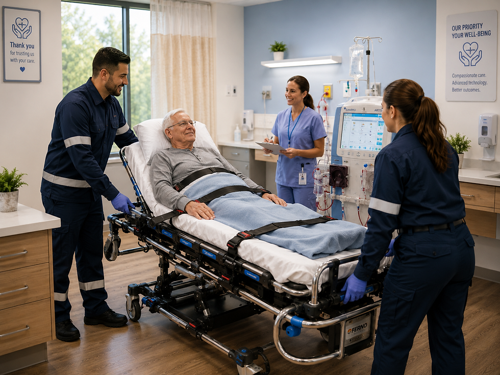 Dialysis Transport in Toronto: What to Look for When You Need a Ride Three Times a Week