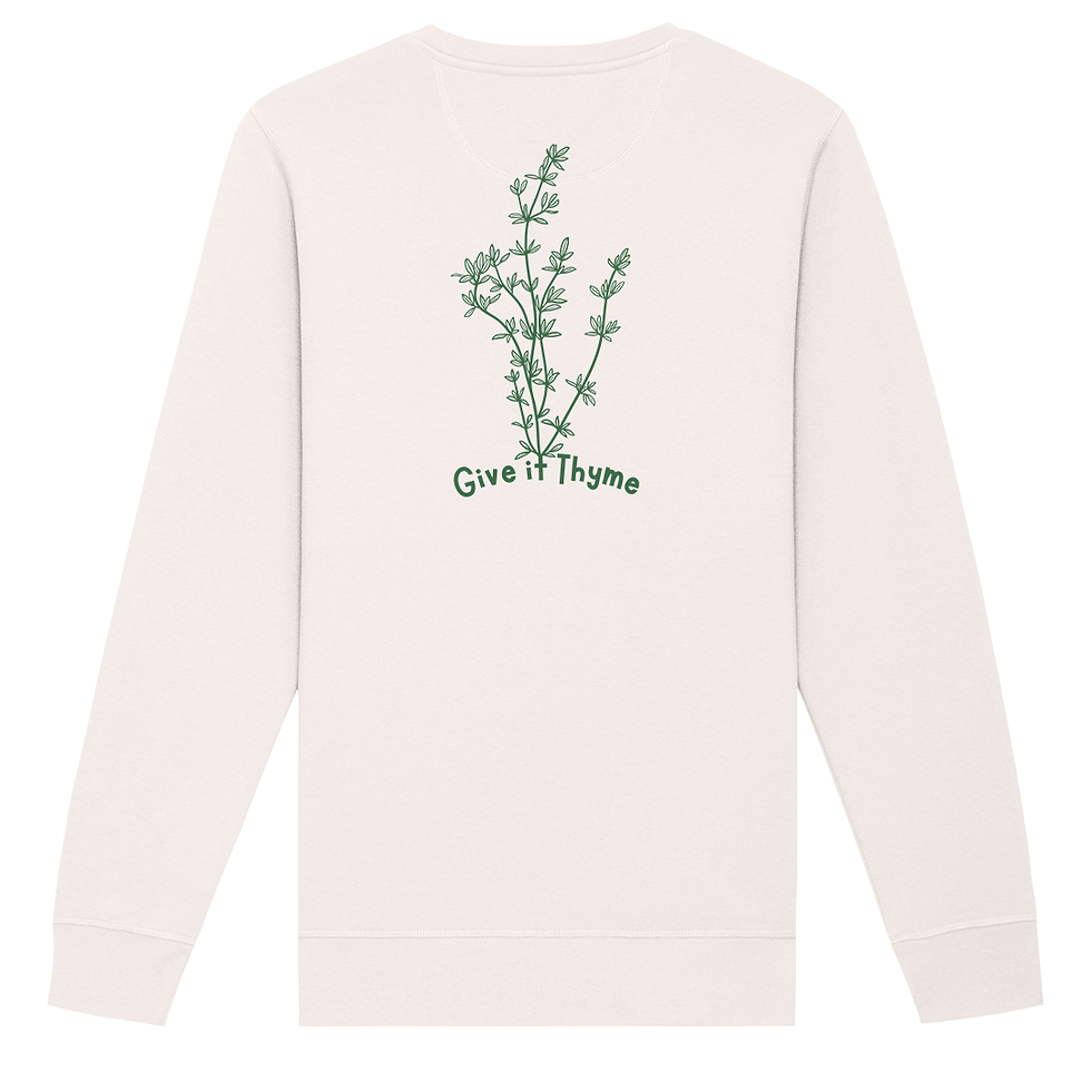 Thumbnail: Give It Thyme Stanley/Stella Unisex Roller Crewneck Sweatshirt SXU010