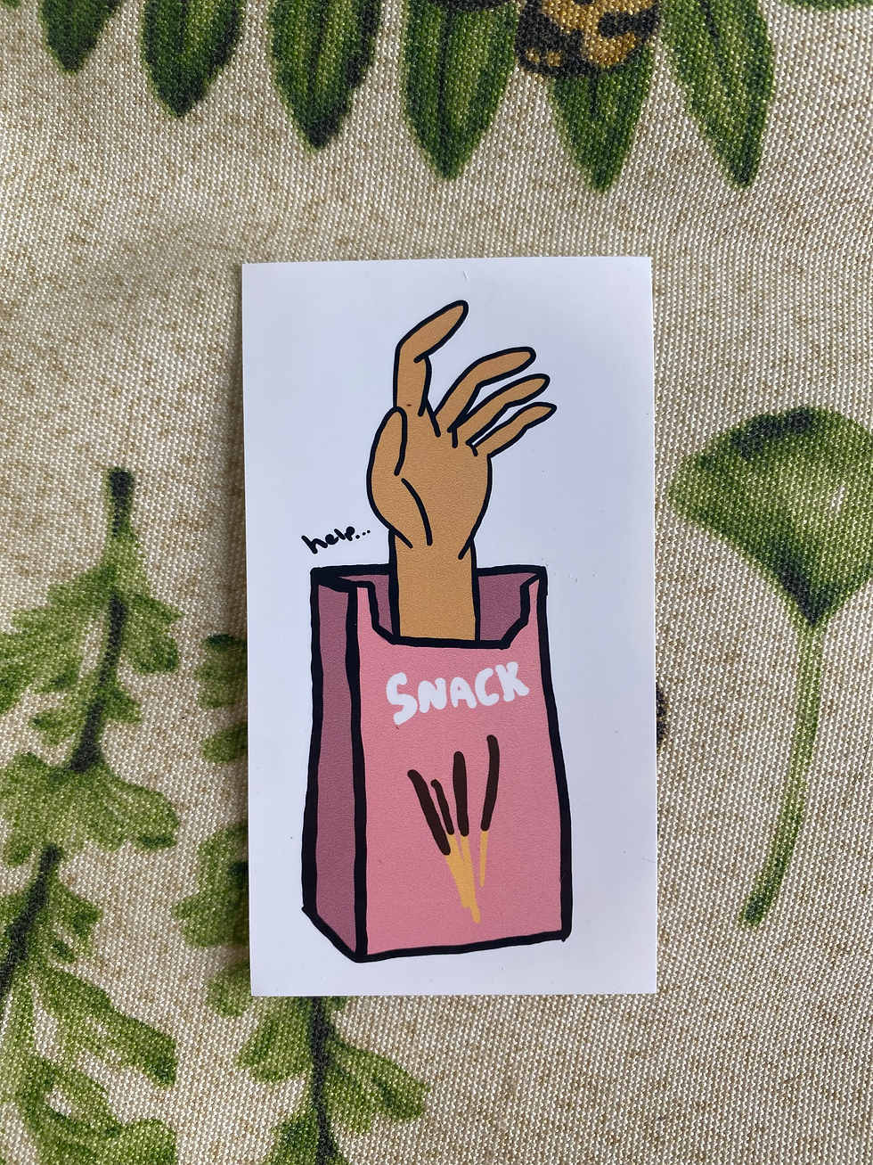 Thumbnail: everybody loves snacks stickers bundle
