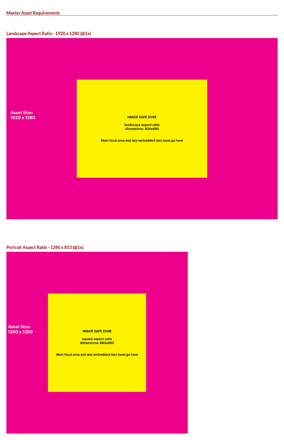 Image Asset Requirements