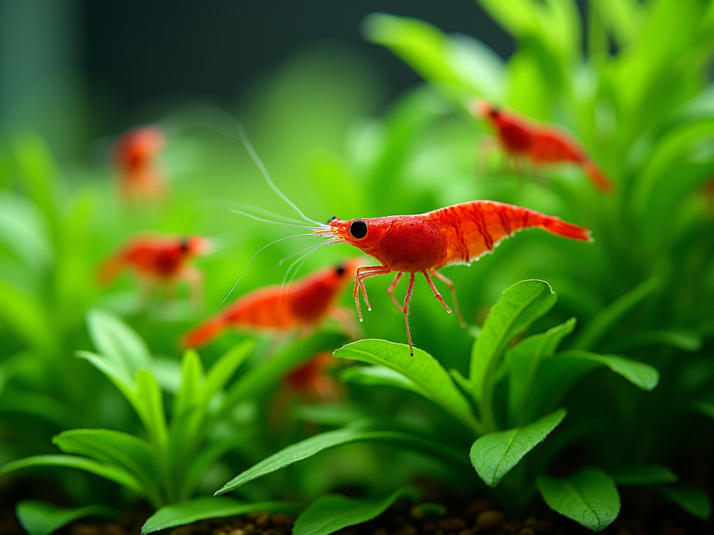 Neocaradina Shrimp make great tank mates for CPDs