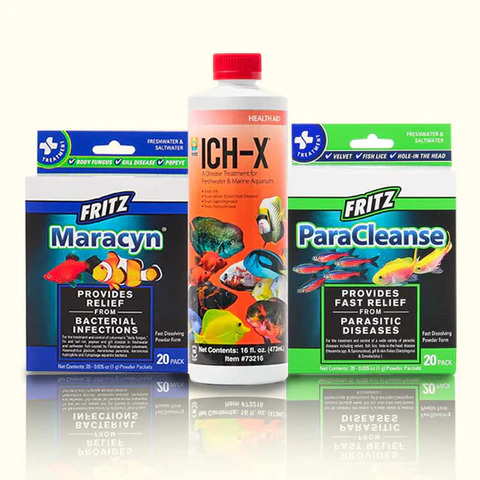 The Aquarium Co-Op Med Trio for your Quarantine tank