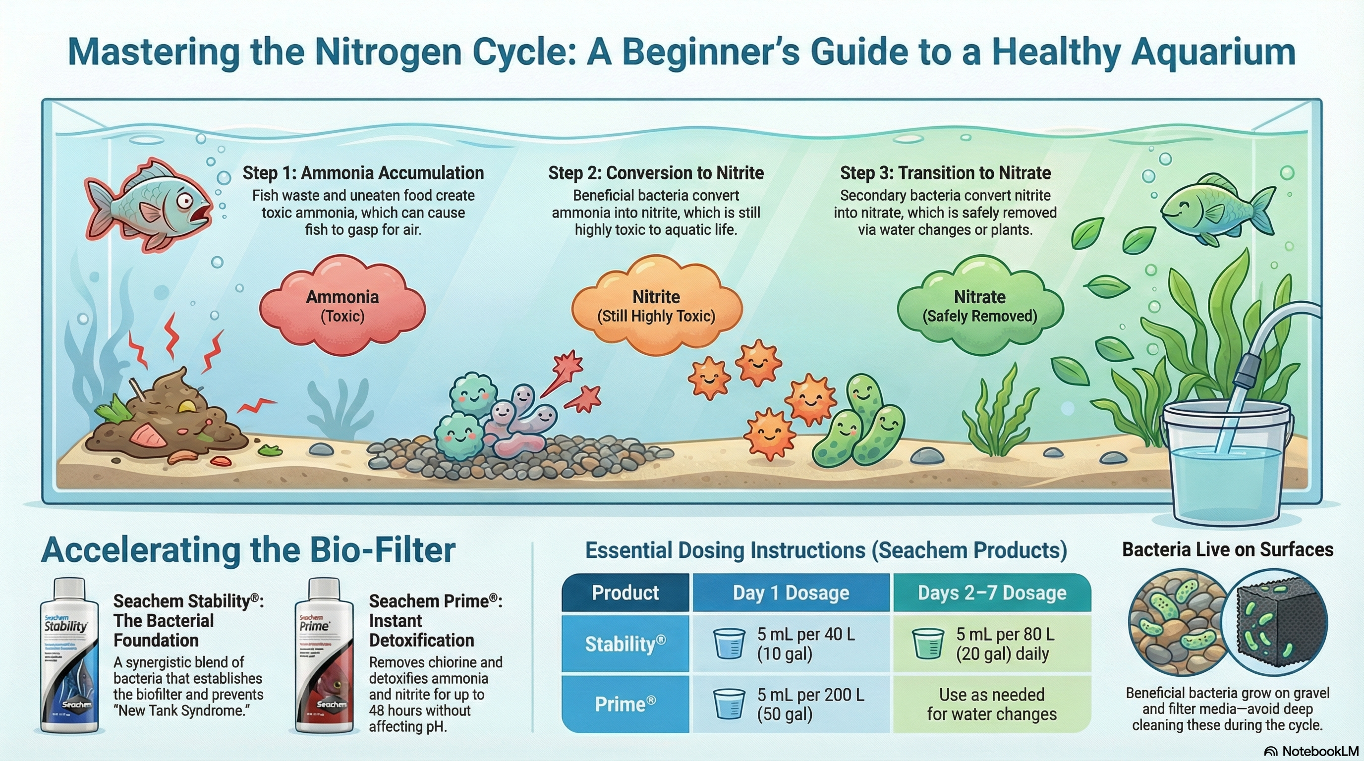 The Freshwater Aquarium Nitrogen Cycel