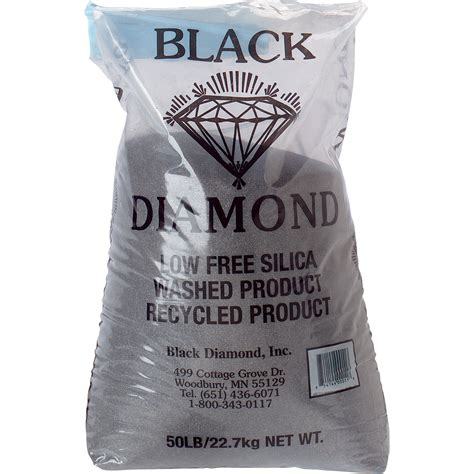 a bag of Black Diamon sand