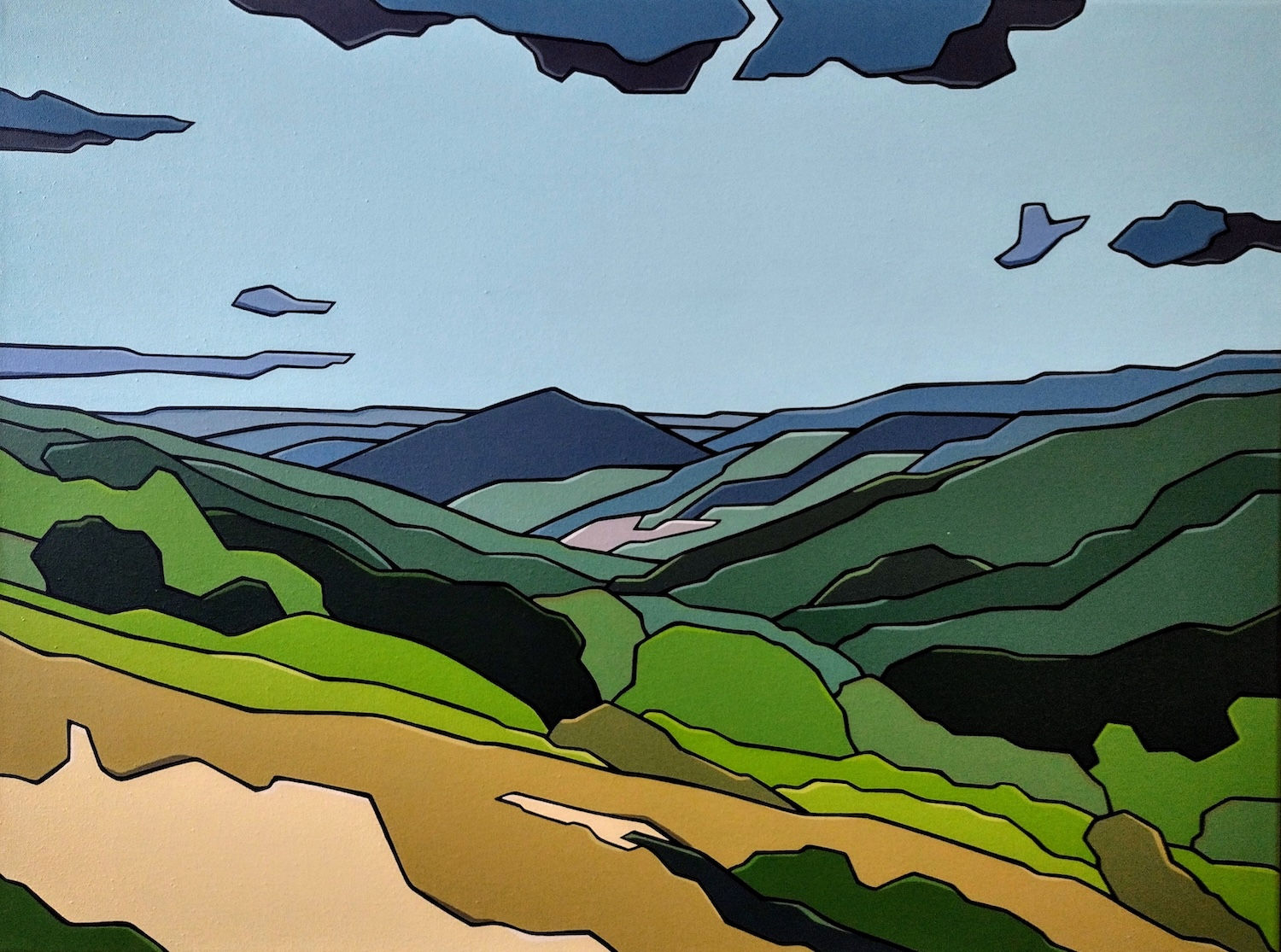 MG - Vosges Grand Ballon - 60 x 80 cm - 2025