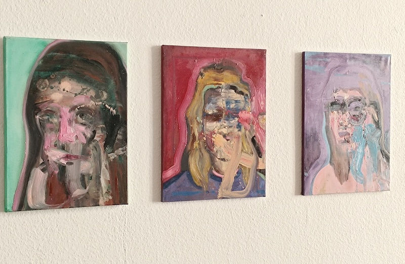 Miniature : LEONARDO VARGAS - Etude pour portrait - 40 x 30 cm