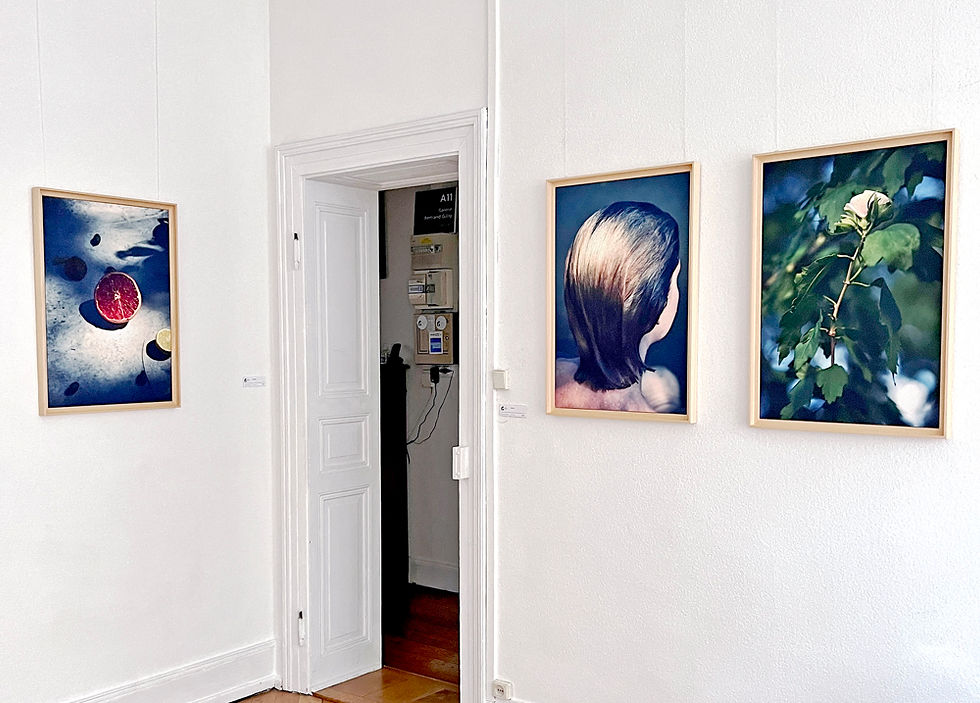 Miniature : AYLINE OLUKMAN - Wet hair - 72 x 48 cm - Encadré bois clair