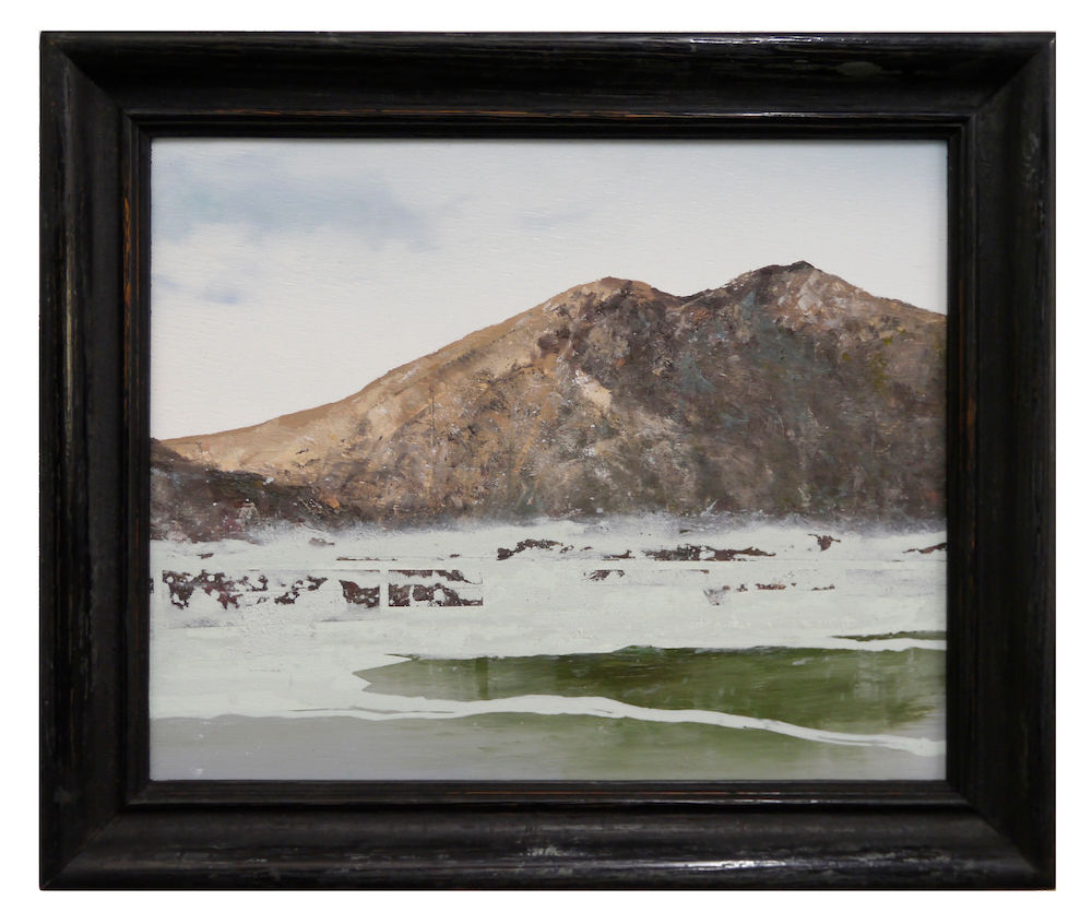 PATRICK CORNILLET - Lava - 32 x 38 cm - Huile sur bois