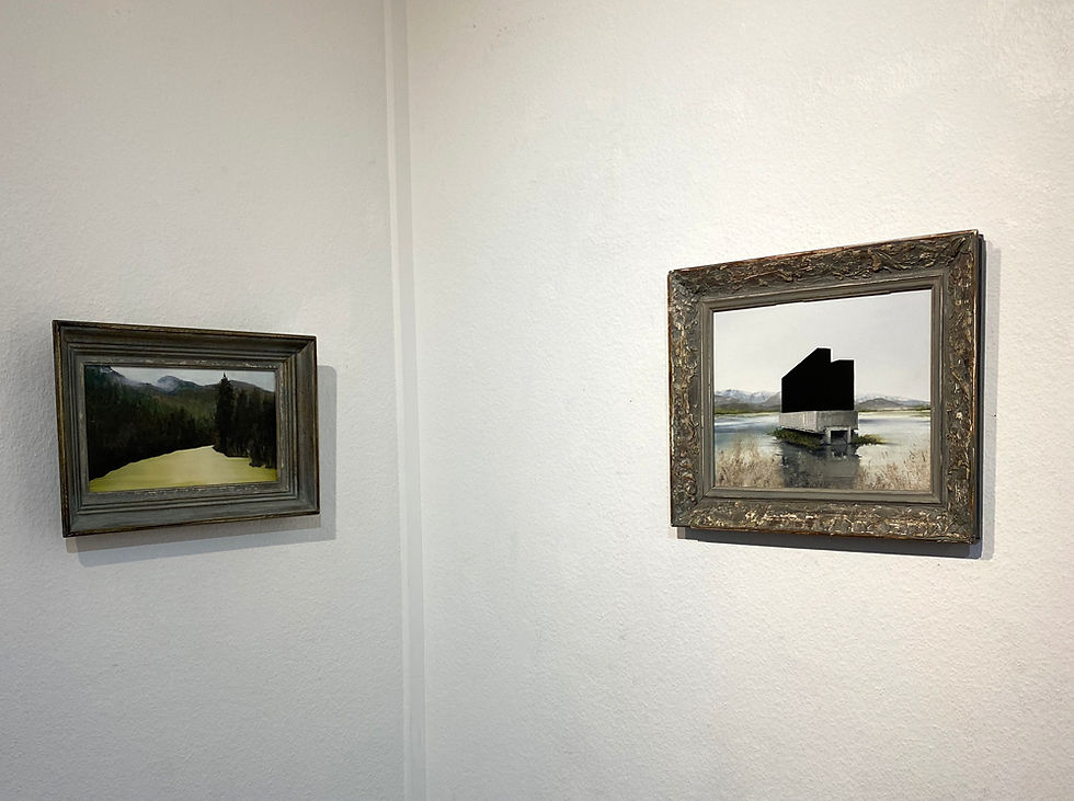 Miniature : PATRICK CORNILLET - Rio de oro -  30 x 43 cm - Huile sur bois